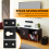DIY Audio Sound Box Speaker Wall Mount Iron Hook Hanger Plate 5PCS 5
