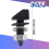 2 pcs Black Plastic Windshield Washer Nozzle For Pair 6