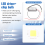 50W LED Driver Power Supply Adapter + Chip Bulb Energy Saving 7