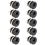 10 Pcs 3-terminal Soldering 2.1mm x 5.5mm Female Power Jack DC Socket 4