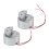2Pcs Mini Vibration Motor 3500RPM DC 1.5-6V for Game Joystick 3