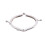 5 Metal Frames Snap Clasp Arch Pattern Coin Style Purse Silver 4