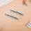 2 PCS Silver Aluminum alloy Chalk Keeper Holder 10