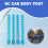4PCS 102037 Blue Aluminum RC 1:10 Alloy Body Post Mounts 7