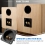 DIY Home Car Stereo Screw Cup Connectors 2-Way Speaker Box,2pcs Black 7