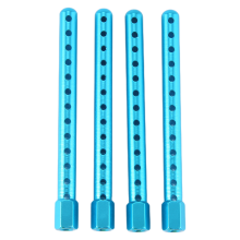 4PCS 102037 Blue Aluminum RC 1:10 Alloy Body Post Mounts