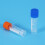 50x Plastic Graduated Cryovial Test Tube Sample Pipe With Seal Cap 11