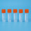 50x Plastic Graduated Cryovial Test Tube Sample Pipe With Seal Cap 8