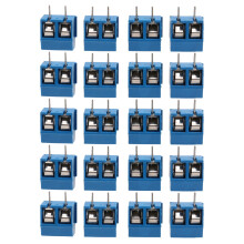 2-Pin Screw Terminal Block Connector 5.08mm Pitch Panel PCB 20Pcs