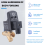 AC 220V 1/2inch Electronic Timed 2way Air Compressor Tank Drain Valve 6