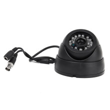 Schwarz ueberwachungskameras 1/3" CMOS 700TVL 24 LED IR Cut 3,6 mm