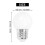 E27 LED Licht Kunststoff Lampe Birne(0.5W Leistung,) 9