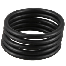 5 Stk Schwarz O Ring Acrylnitril Butadien Dichtung Tuelle 50mm x 4mm