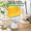 Foam Mannequin Wig Head Display White 6