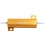 Schraube Tab Aluminium Drahtwiderstand 1 Ohm 5% 50 Watt 1