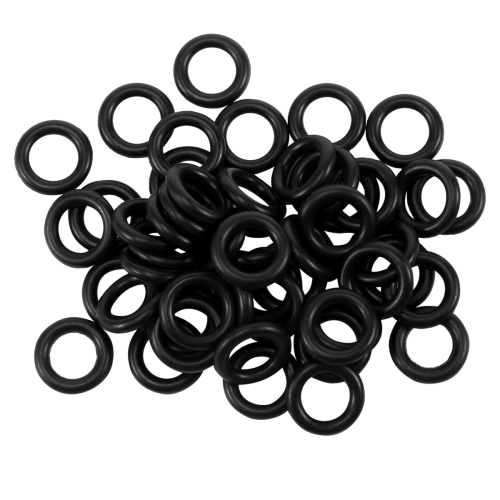 50 Stueck schwarz Nitrilkautschuk O Ring Dichtringe 12 x 2,5 7 mm 1