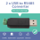 2x PC USB auf RS485 -485 Interface Konverter Seriell Adapter+PLC 6