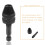 0.3-3.6mm Keyless Bohrfutter Schraubendreher Schlagschrauber Adapter 1/4 "Schaft Schwarz Drill 7