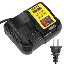Dcb112 Li-Ionen-LadegeräT für 10,8 V 12 14,4 18 Dcb101 Dcb140 Dcb105 US-Stecker Schwarz