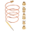900Mm Gas Herd Universal Thermoelement Kit M6X0.75 Mit Verschütteten Muttern (Fünf) 4