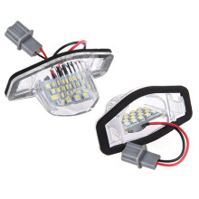 2 X Fehlerfreie LED-Kennzeichenbeleuchtung für Fit Jazz