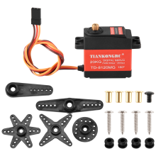 Td-8120Mg Wasserdichte Metall Ausrüstung Digital Servo mit 20Kg Hohes Drehmoment 180 für Rc Fern Bedienung Auto Modell Fahrzeug