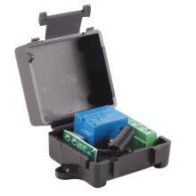 DC 12V 1CH 433MHz Universeller drahtloser Fernsteuerungsschalter HF-Relaisempfaenger 433 MHz Sender Knopfmodul Diy Kit