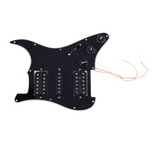 Geladener Vorverdrahteter Elektor Gitarren Brett 11 Loch Ton Abnehmer Vorverdrahtete Single Spule Humbucker Magnet