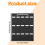 Organizer Sunglasses Storage 15 Slot Eyewear Holder Grey 10