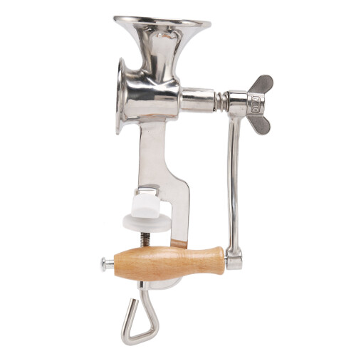 Full Stainless Steel Kitchen Tool Hand Operated Nut And Spice Grinder 1