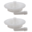 2 Pack Radiator Coolant Reservoir Overflow Tank Cap for 9