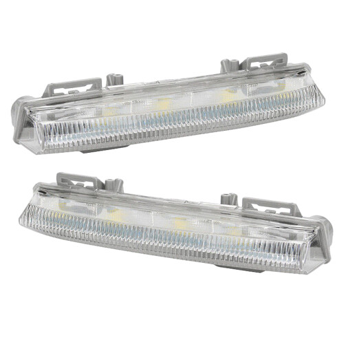 2PCS Front DRL Fog Light for - W204 W212 C250 C350 E350