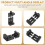 XJ-8 Tripod Head Bracket Mobile Phone Holder Clip Black 6