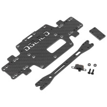 for K969 K979 K999 P929 P939 1:28 Carbon Fiber Chassis Shell