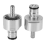 2Pcs Stainless Steel Carbonation Cap 5/16 Inch Barb, Ball Lock Type 7
