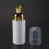 50ML/1.7Oz Foam Bottle with Gold Pump, 6Pcs, for Soap, Gold+White 5
