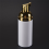 50ML/1.7Oz Foam Bottle with Gold Pump, 6Pcs, for Soap, Gold+White 8