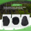 Fabric Pots Container, 5 Pack 3 Gallon Plant Grow Bags 7