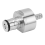 2Pcs Stainless Steel Carbonation Cap 5/16 Inch Barb, Ball Lock Type 10