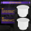 3Pcs Plastic Can Holder with Drain for Boat Car Marine Rv (White) 5
