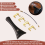 Ebony 4/4 Violin Fiddle Tailpiece 6