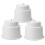 3Pcs Plastic Can Holder with Drain for Boat Car Marine Rv (White) 11