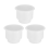 3Pcs Plastic Can Holder with Drain for Boat Car Marine Rv (White) 1