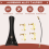 Ebony 4/4 Violin Fiddle Tailpiece 5