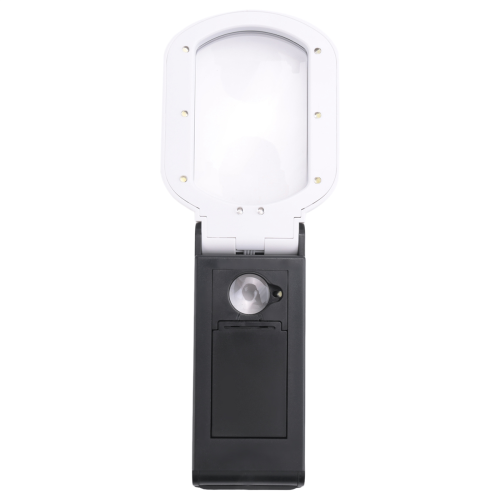 with Light, 25X 10X Handheld and Standing Magnifier for Reading