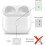 Wireless Charging Case Replacement for AirPods 3rd Gen - 660mAh, 4-5 Charges, Auto Pairing & Bluetooth Sync 5