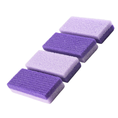4Pcs Foot Pumice Sponge Stone Pedicure For Callus Exfoliate 2