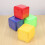 DIY Education Playing Dice,Photo Pocket Foam Stacking Blocks-Set Of 4 8