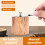 Pepper Mill, Hand Crank Wood Grinder 6