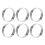 10 Pcs Circular Stainless Steel Tart Ring Tower Pie Cake Mould 3